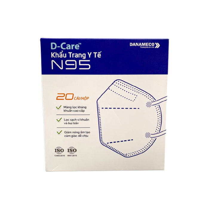 Khẩu trang y tế D- Care N95 -Danameco